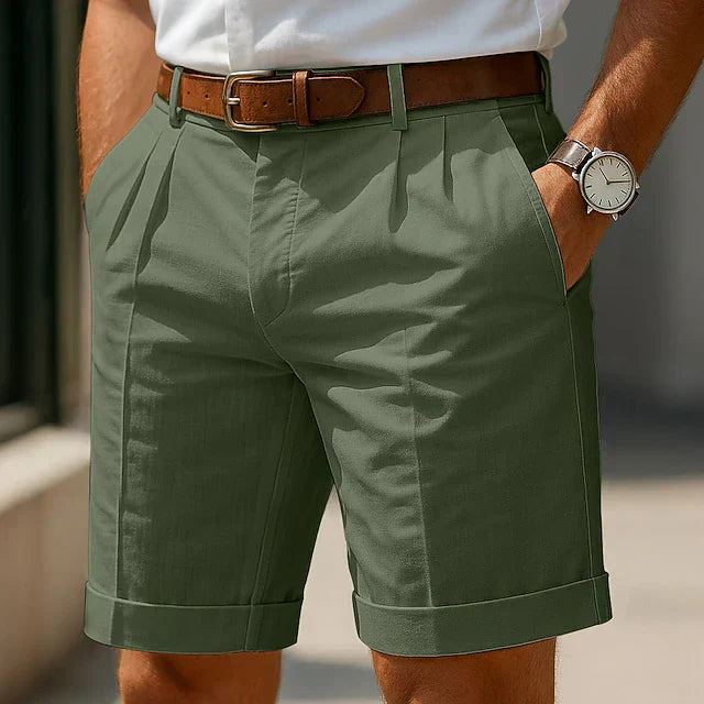 Emmerich | Modern Cuffed Chino Shorts