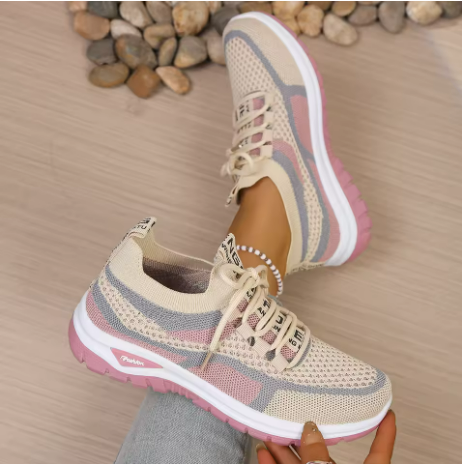 Zylara | Breathable Mesh Running Sneakers