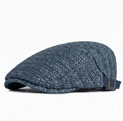 Kelvoro | Vintage Herringbone Flat Hat